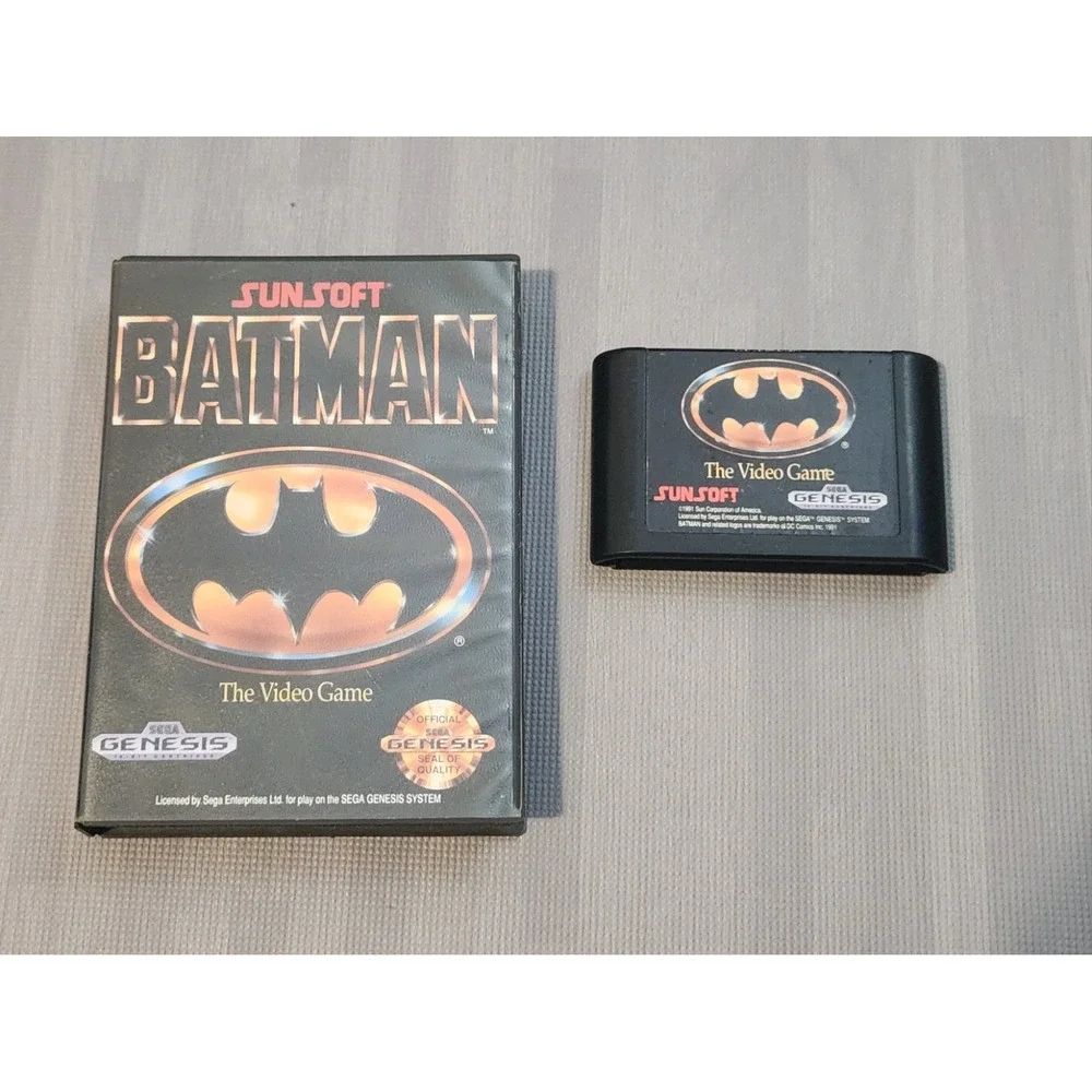 Sunsoft Batman The Video Game for Sega Genesis - Batman Video Game Series
